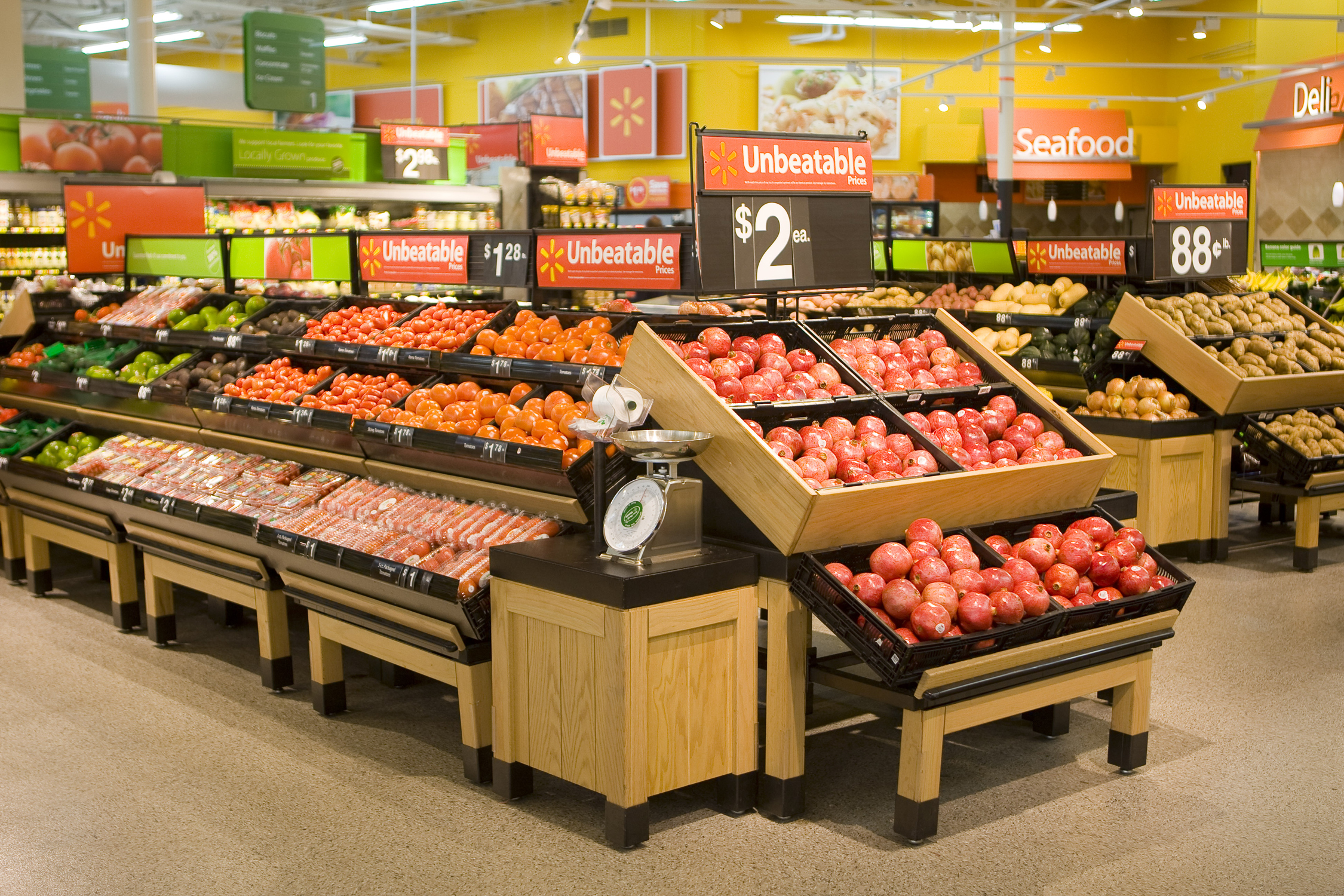 Wholesale grocer sales